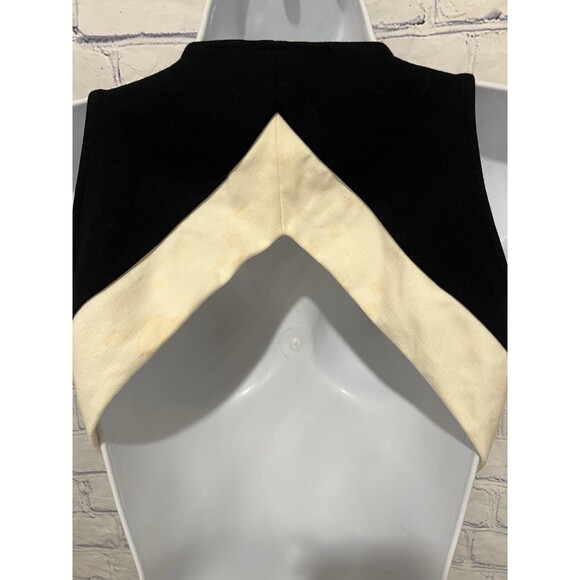 NWT Express Color Block Black and Cream Bodycon Open Back Dress Medium - Picture 8 of 12